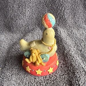 Cherished Teddies Colorful Seal with Ball Toy